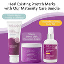 TriLASTIN Maternity Stretch Mark Cream for Pregnancy - 4 fl oz - Paraben-Free & Hypoallergenic - Prevents Stretch Marks & Improves Elasticity - Shea Butter & Belly Cream for Pregnant Women by TinyTreasures Baby Boutique