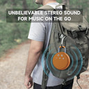 MusiBaby Travel-Ready Mini Speaker – Bluetooth 5.3, Rugged Waterproof Build, Strong Bass for Hiking Trails, Biking Loops, Back-to-School or Holiday Gifting (Yellow) by TinyTreasures Baby Boutique