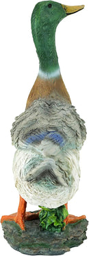 Mallard Duck Statue by GreenHaven Gardens