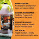 MICROBE-LIFT AUTPREPGK Autumn and Winter Prep Seasonal Conditioner for Ponds and Outdoor Water Gardens, 1 Gallon Liquid and 8 2-Ounce Packets by GreenHaven Gardens