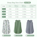 JELLYMONI Baby Sleep Sack 18-24 Months 100% Cotton Wearable Blanket, 0.5 TOG Soft Lightweight Toddler Sleeping Sack 3 Pack 2-Way Zipper Newborn Sleep Sacks by TinyTreasures Baby Boutique