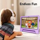 Kids Tablet, 10.1 Inch Tablet for Kids Android 14, 64GB Octa-Core, WiFi, Big Battery, Kids Space, Parental Control 1280 * 800 HD Display Children Tablets Purple by TinyTreasures Baby Boutique