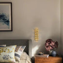6 Layer Gold Crystal Wall Sconce, Modern Wall Lamp Light Fixture for Bathroom Vanity, Stairway, Kitchen, Living Room, Bedroom, Hallway by CozyNest Decor