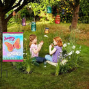 Garden Flag Holder Stand 10 Pack Garden Flag Pole for 13.5" Width 12 x 18 Inches Flags with Anti-Wind Clip for Outdoor Garden Yard Lawn by GreenHaven Gardens