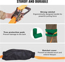 VEVOR Slackline Kit with Training Line, 60 ft Backyard Slack Line Equipment, Easy Setup Tight Rope for Kids Adults, Complete Slackline Set with Tree Protectors, Arm Trainer, Carry Bag, and Instruction by TinyTreasures Baby Boutique