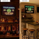 Custom Bar Neon Sign Beer Home Bar Lights Man Cave Acrylic Table LED Personalized Name Tavern Lighted Signs for Men Restaurant Coffee Workshop Garage Poker Signs Gifts by CozyNest Decor