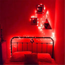 RUICHEN Red Dimmable Fairy Lights Plug in, Super Long 165 Ft 500 LED Twinkle String Lights with Remote, Waterproof Silver Wire Firefly Lights for Christmas Wedding Party Bedroom Patio Garden by GreenHaven Gardens