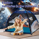 Play Tent for Boys and Girls- Space Shuttle Atlantis with Hubble Dome Tent for Kids Gift- ToddlerPop Up Tent Playhouse for Indoor Imaginative and Physical Play- 47" x 47" x 43 " by TinyTreasures Baby Boutique