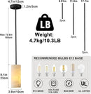 Alabaster Pendant Light Kitchen Island, H-9.5in Black Pendant Light Fixtures with Natural Marble Shade, Adjustable Ceiling Pendant for Dining Room, Living Room, Bedroom & Bathroom by CozyNest Decor