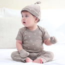 Baby Bodysuit and Pant Set 10-pcs Cotton Soft Newborn Boy Girl Clothes Outfits by TinyTreasures Baby Boutique
