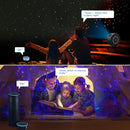 Star Projector, Galaxy Projector for Bedroom, Smart APP & Voice Control Galaxy lamp, Compatible with Alexa & Google Home, for Kids Adults Bedroom,Room Decor,Game Room,Party (Black Round) by TinyTreasures Baby Boutique