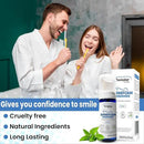 Swissklip Teeth Whitening Foam | Mint Flavor Whitening Toothpaste | Teeth Whitener I Professional Teeth Whitening Kit | 100% Vegan - Made in USA - 1.69 oz - Pack 1 by CozyNest Decor