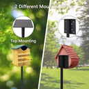 Bird Feeder Pole Kit, 79 Inch Bird House Pole for Outdoors Heavy Duty,5 Base Prongs Adjustable Birds Feeder Stand for House by GreenHaven Gardens