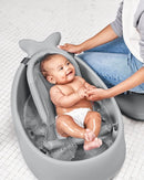 Skip Hop Infant Bath Tub 3-Stage Grow With Baby Smart Sling MOBY Bathtub Grey Age 0+ by TinyTreasures Baby Boutique