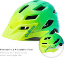 OnBros Kids Bike Helmet - Bike Helmets for 5-14 Boys or Girls with Visor, Children Bicycle Helmet for Skateboard Mountain Scooter Road Cycling, Lightweight and Adjustable 50-57CM by TinyTreasures Baby Boutique