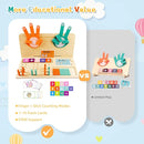 Learning Toys 3-5, Educational Toys with Number Flash Card for 3+ Year Old, Montessori Number Math Manipulatives, Preschool Kindergarten School Supplies, Birthday Gifts for 3 4 5 6 yr Old Kids by TinyTreasures Baby Boutique