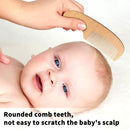 Baby Hair Care Kit, 5 in 1 Wooden Natural Goat Bristles Brush Cradle Cap Comb Baby Grooming Kit for Newborns Toddlers Boys Girls Gift by TinyTreasures Baby Boutique