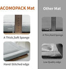 ACOMOPACK Baby Play Mat for Floor,1.3" Thick Memory Foam Area Rug for Living Room,Soft Velvet Crawling with Non-Slip Bottom for Kid,Toddler,79"×118" Tummy Time Nursery Rugs,Yoga（Light Grey） by CozyNest Decor