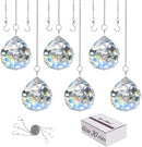 MerryNine 6 Pcs 30mm Clear Crystal Ball Prism Sun Shine Catcher Rainbow Pendants Maker, Hanging Crystals Prisms for Windows, for Feng Shui, for Gift (1.18"/30mm 6Pack) by GreenHaven Gardens