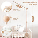 JETMHH Baby Crib Mobile Arm Holder - 36 Inch Large Version Safe Anti Slip Baby Mobile Hanger by TinyTreasures Baby Boutique