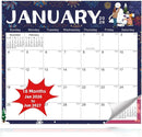 2026 Magnetic Fridge Calendar 18 Monthly Magnetic Calendar for Refrigerator 2026 Wall Calendar Planner Runs from January 2026 Until June 2027 Easy Organizing Markers Tearable (Festive) by TinyTreasures Baby Boutique