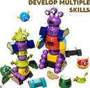 TEMI Magnet Robot Toy for Kids 3-5 Years Old - Monster Magnet Toys Stacking Transform Toys with Storage Box, Set for Boys Age 3 4 5 6 7 Years Old Boys, Christmas and Birthday Gifts by TinyTreasures Baby Boutique