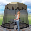 Ideaworks Umbrella Table Screen by GreenHaven Gardens