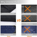Car Seat Protector,2 Pack Automotive Seat Protectors Baby Carseat Pad Waterproof & Durable 600D Fabric for Child Baby Car Seat Mat Vehicle Pet Cover 2 Storage Pockets (Blue) by TinyTreasures Baby Boutique