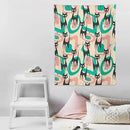 ICMOLYYENLO Boho Medieval Cat Tapestry, Abstract Atomic Starburst Geometric Aesthetic Art Wall Hanging For Bedroom Living Room Dormitory 60x80 Inches by CozyNest Decor
