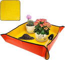 Repotting Mat for Indoor Plants,Potting Mat,Garden Supplies,Garden Tool Set,Gardening Gifts,Indoor Gardening System,Gardening Gifts,Indoor Plant Tools,Plant Mats for Repotting(Organge 26*26 in) by GreenHaven Gardens