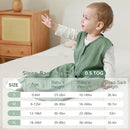 JELLYMONI Baby Sleep Sack 12-18 Months 100% Cotton Wearable Blanket, 0.5 TOG Soft Lightweight Toddler Sleeping Sack 3 Pack 2-Way Zipper Newborn Sleep Sacks by TinyTreasures Baby Boutique