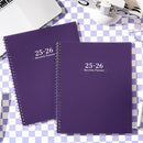 2026 Monthly Planner - JUL 2025 - DEC 2026 Planner, Planner with Colorful Tabs, 2025-2026 Calendar Planner for Daily Organizing - Waterproof Cover (8" x10", Monthly Pages & Notes, Purple) by TinyTreasures Baby Boutique