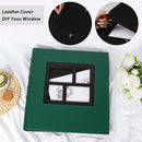 RECUTMS Photo Album 4x6 500 Photos, Large Capacity Family Wedding Picture Albums Holds 500 Horizontal and Vertical Photos (Dark Green) by TinyTreasures Baby Boutique