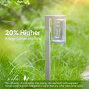 Solar Pathway Lights Outdoor, 2 Pack Upgraded Outdoor Solar Lights for Outside Super Bright Up to 12Hrs, IP65 Waterproof Solar Garden Lights for Yard Landscape Path Walkway Decoration(Cool White) by CozyNest Decor