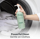 FREY Concentrated Liquid Laundry Detergent | Formulated for Sensitive Skin & HE Washers | Removes Stains Effectively | 50 Loads per Bottle (Cedar Grove & Bergamot Beach) by CozyNest Decor
