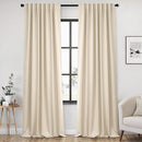 ANRODUO 120 Inch Room Darkening Curtains Extra Long Sage Green Light Blocking Curtains 2 Panels Set Thermal Insulated Blackout Drapes with Hooks, Rings, Clips 52x120 by TinyTreasures Baby Boutique
