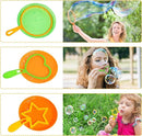 Roberly 25 PCS Big Bubble Wands Set with Tray Solution, Giant Bubbles Wands Toys for Kids Adults Summer Outdoor Activities Birthday Gifts Party Favors by TinyTreasures Baby Boutique