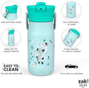 Zak Designs Harmony Gabby's Dollhouse Kid Water Bottle for Travel, 14oz Recycled Stainless Steel, Leak-Proof When Closed and Vacuum Insulated (Pandy Paws, Cakey Cat, Mercat, Kitty Fairy) by TinyTreasures Baby Boutique