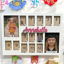 School Years Picture Frame Kids School Frame Graduation Photo holder K-12 Picture holder Preschool to Graduation display Photo Collage display Picture Frames pre K-12 Years(PRE K-Graduation) by TinyTreasures Baby Boutique