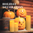 Set of 24 Flameless Led Battery Opeated (D2.2'' x H4''5''6'') Waterproof Outdoor Indoor Candles with 10-Key Remotes and Cycling 24 Hours Timer by CozyNest Decor
