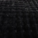 YUSOKI Luxury 3D Bubble Throw Blanket 3.1lb,All Ages,Home Decoration, (Black,60 * 80inches) by CozyNest Decor