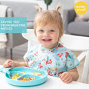 Bumkins Bibs - Toddler Bibs, Waterproof, Large for 1-3 Years, Short Sleeve by TinyTreasures Baby Boutique