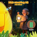 STEM Outdoor Exploration Kit for Kids Ages 3-12, 21PCS Bug Catcher Set with Pop-Up Tent Binoculars Magnifying Glass Camping Adventure Educational Toys Gift for Boys Girls Bug Catcher Kit for Toddlers by TinyTreasures Baby Boutique