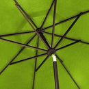 EliteShade USA 10-Year-Non-Fading 9Ft Market Umbrella Patio Umbrella Outdoor Table Umbrella with Ventilation, Macaw Green by GreenHaven Gardens