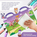 6Set Reusable Sticker Books for Kids 1-3 2-4 Years Old, 3D Puffy Stickers Books for Toddlers,Monster+Insects+Forest+Desert+Polar+Amusement Park by TinyTreasures Baby Boutique