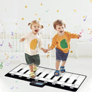 M SANMERSEN Piano Mat, Kids Musical Mat Floor Piano Keyboard Mat with 8 Instruments Sounds Music Dance Touch Play Mat, Early Educational Toys Birthday Gifts for 1 2 3 4 5 Year Old Boys Girls by TinyTreasures Baby Boutique