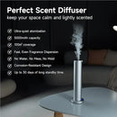 Wireless Essential Oil Diffuser: Smart Anti-Tip Aroma Diffuser with 3 Mist Modes, 1200 sq ft Coverage, Bluetooth Remote Control, Timer, Quiet Metal Body for Hotel Office Bedroom Large Home by CozyNest Decor