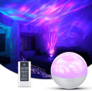 Galaxy Projector for Bedroom, Star Night Light with White Noise & Bluetooth Music, Aurora Remote Control & Timing, Party, Home (White) by TinyTreasures Baby Boutique