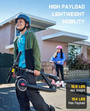 FanttikRide T9 Electric Scooter for Kids 4.3-5.6 ft, 7/10/12 MPH, LED Battery Level, Height Adjustable and Foldable, Electric Scooter for Kids, for Teenager, Up to 40 mins by TinyTreasures Baby Boutique