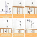 Baby Crib Mobile - Jungle Animal Mobile for Crib Nursery Musical Mobile Gender Neutral for Boys and Girls with 12 Lullabies Ceiling Mobile Presents for Newborn by TinyTreasures Baby Boutique